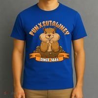 Funny Groundhog Day Phil Cute Ground Hog Punxsutawney Gift T-Shirt thumb 3