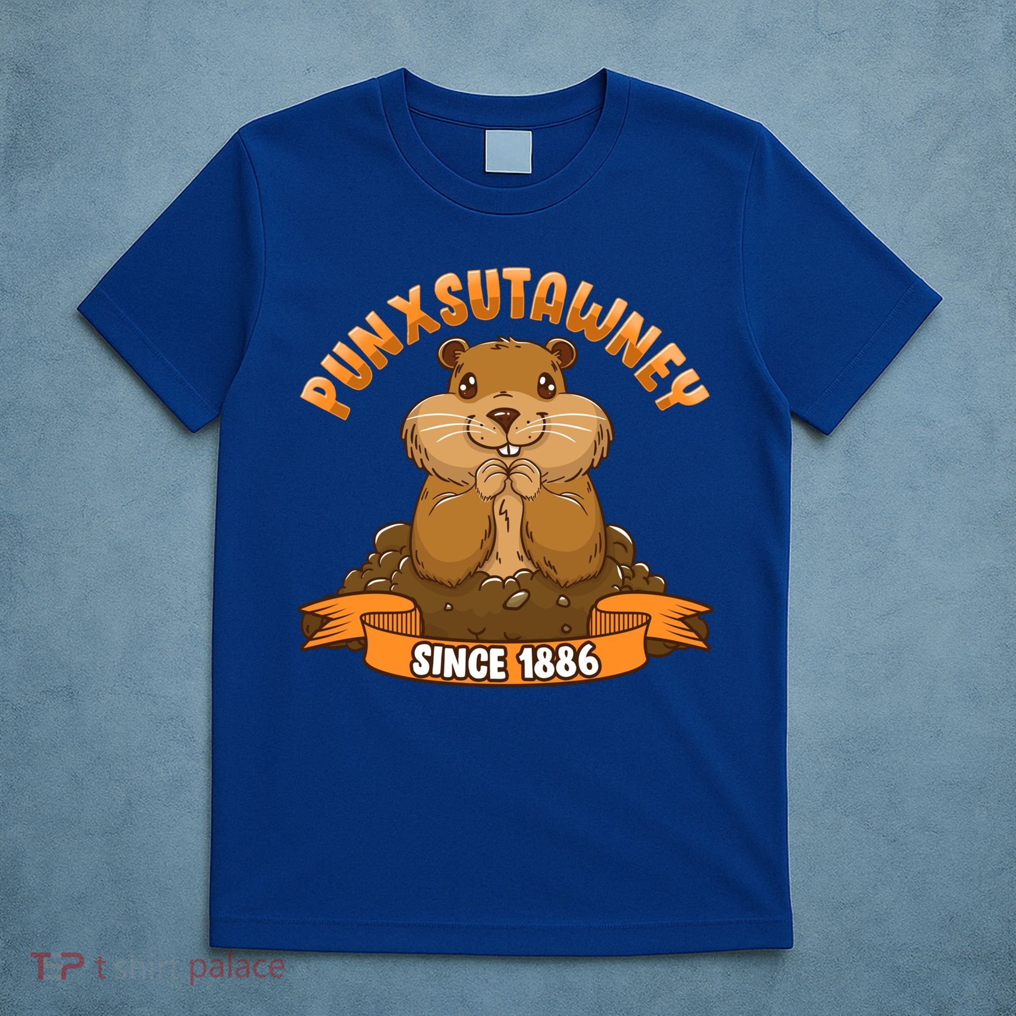 Funny Groundhog Day Phil Cute Ground Hog Punxsutawney Gift T-Shirt