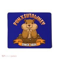 Funny Groundhog Day Phil Cute Ground Hog Punxsutawney Gift Mousepad thumb 0