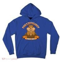 Funny Groundhog Day Phil Cute Ground Hog Punxsutawney Gift Tall Hoodie thumb 0