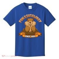 Funny Groundhog Day Phil Cute Ground Hog Punxsutawney Gift Kids T-Shirt thumb 0