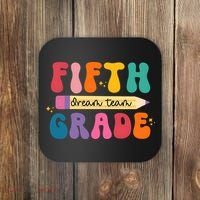 Fifth Grade Dreamteam 5th Grade Back To School Coaster thumb 0