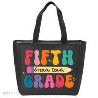 Fifth Grade Dreamteam 5th Grade Back To School Tote Bag thumb 0