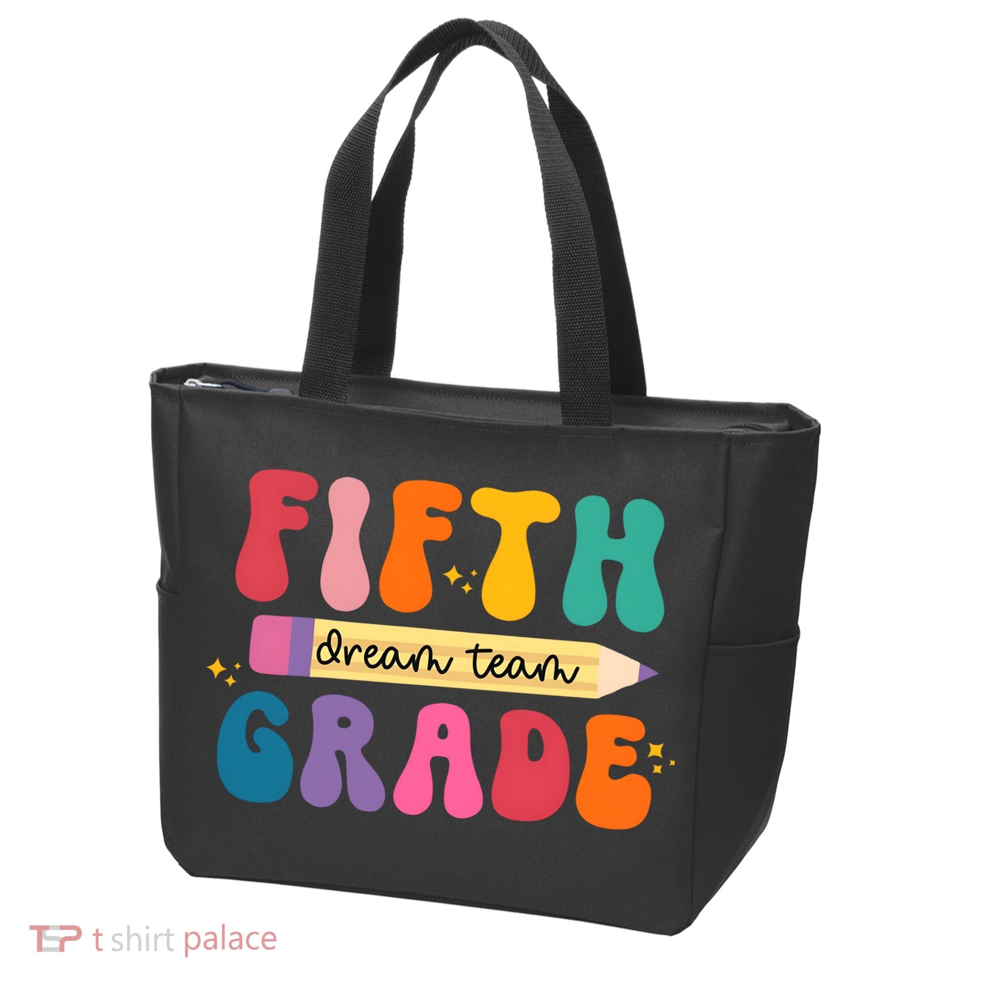 Fifth Grade Dreamteam 5th Grade Back To School Tote Bag