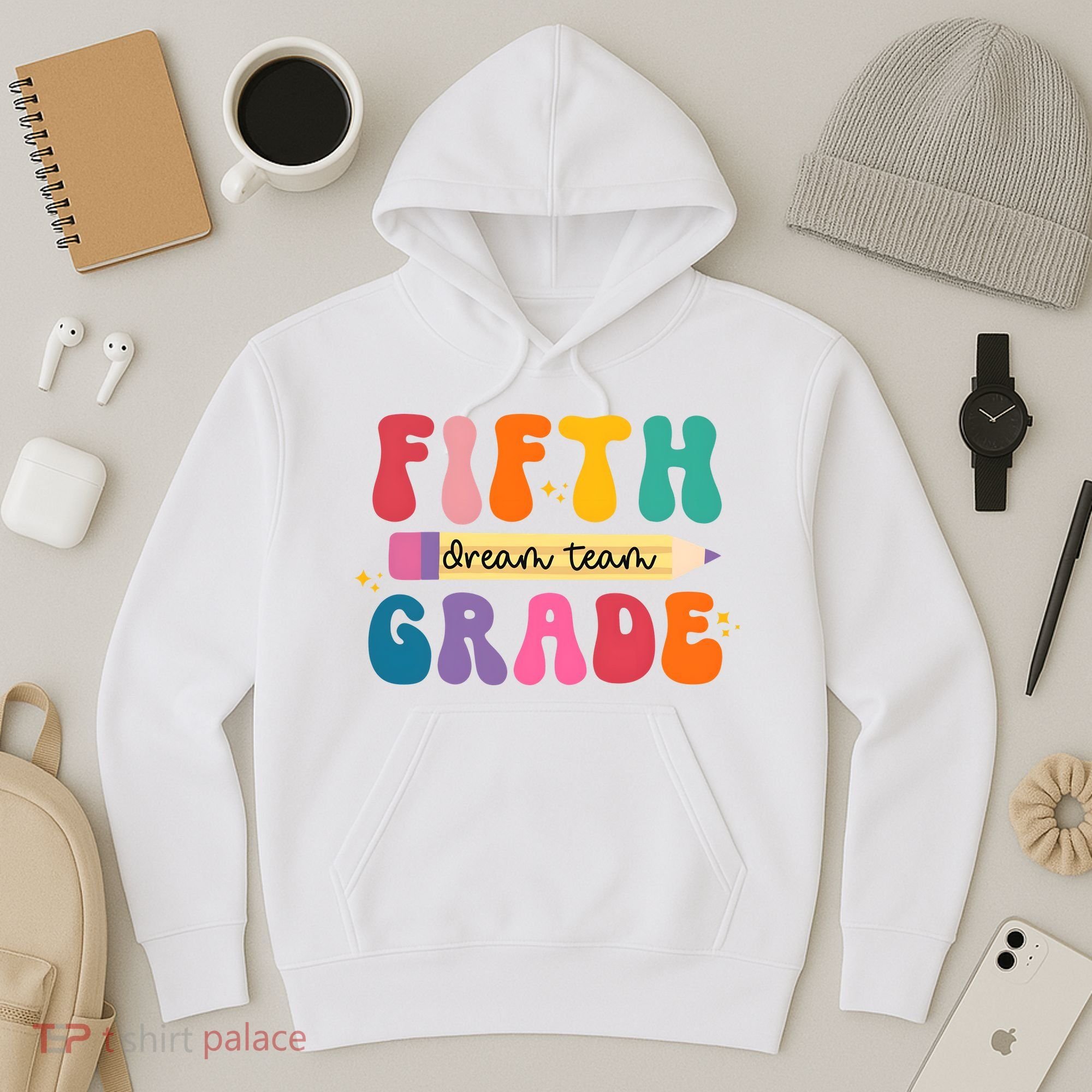 Fifth Grade Dreamteam 5th Grade Back To School Hoodie