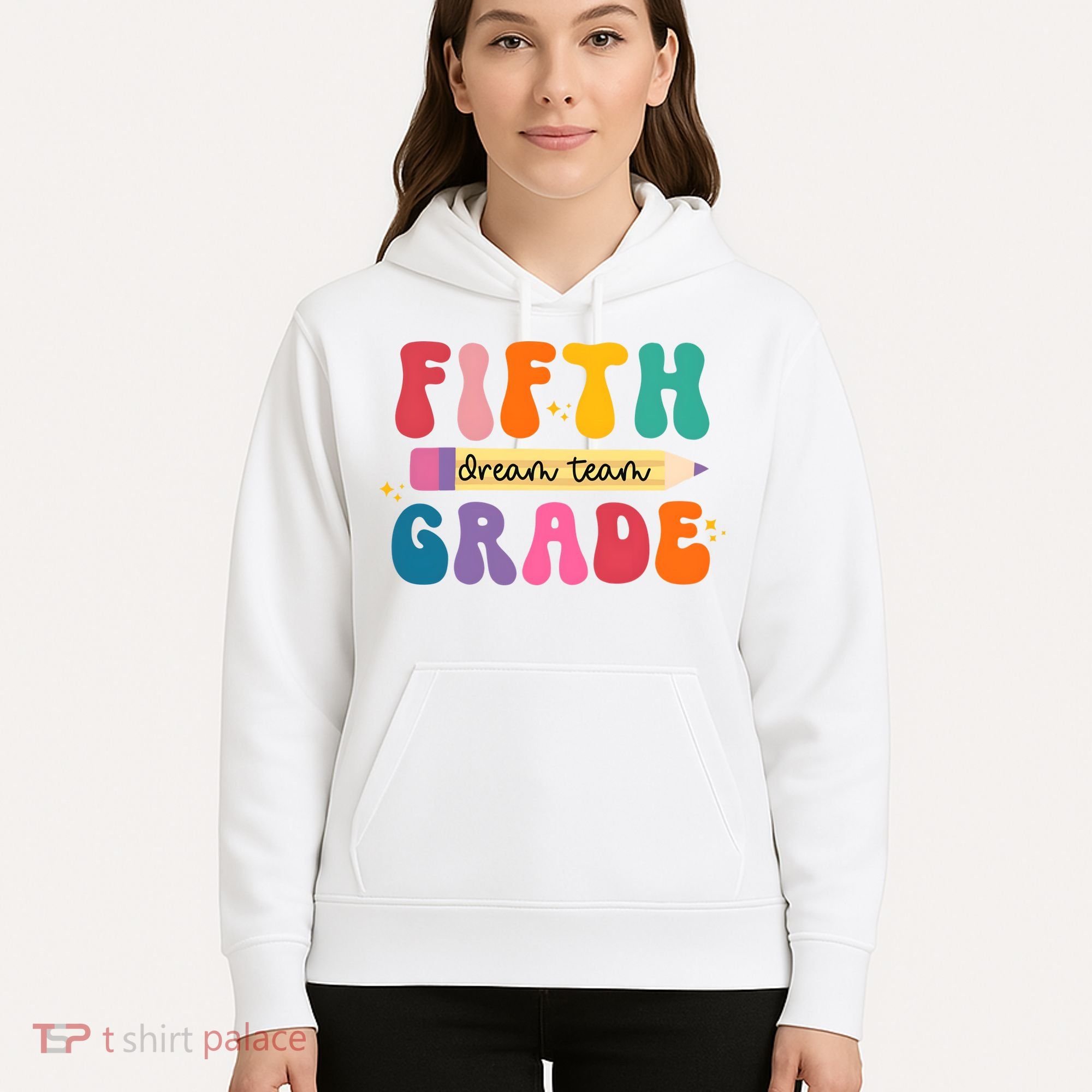 Fifth Grade Dreamteam 5th Grade Back To School Hoodie