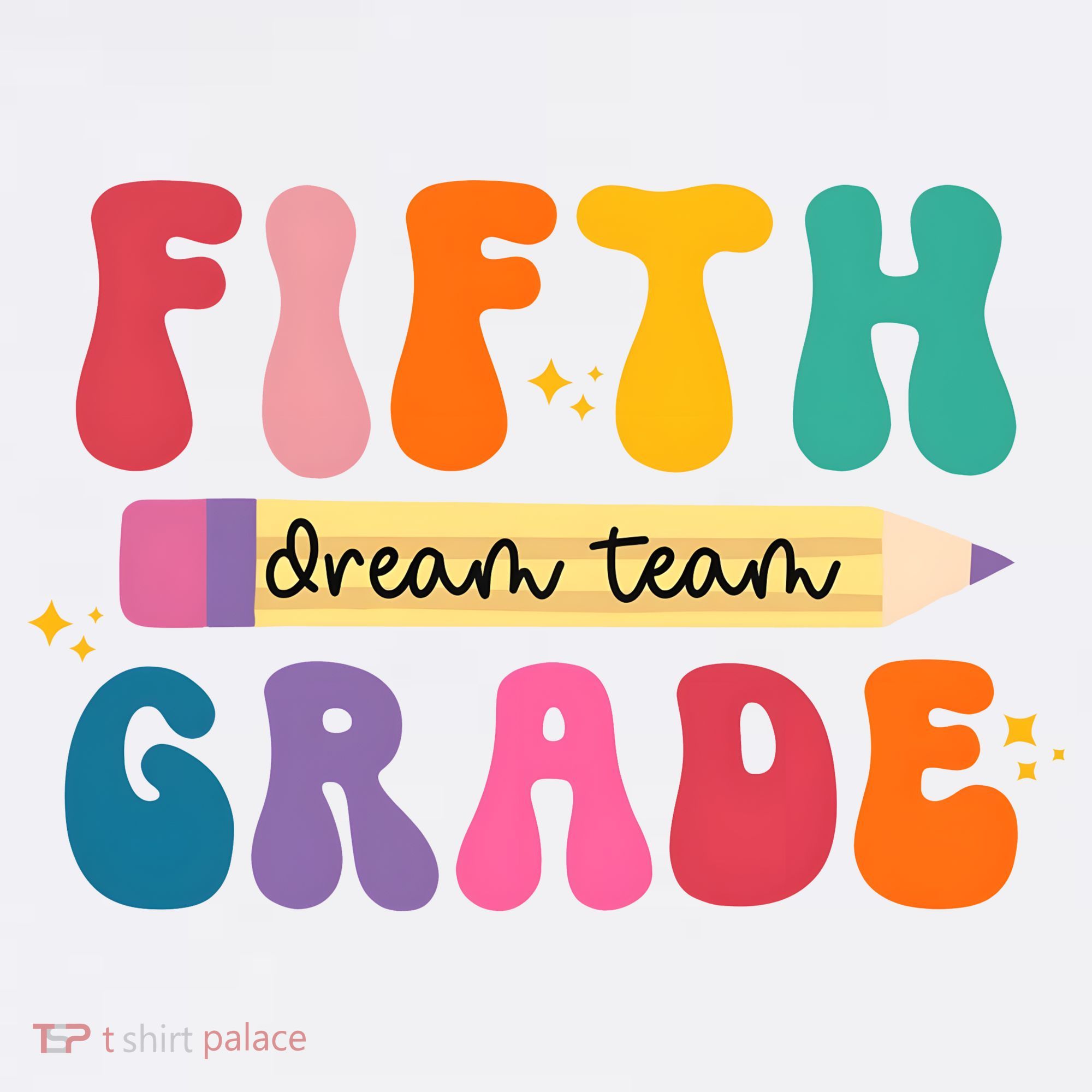 Fifth Grade Dreamteam 5th Grade Back To School Button