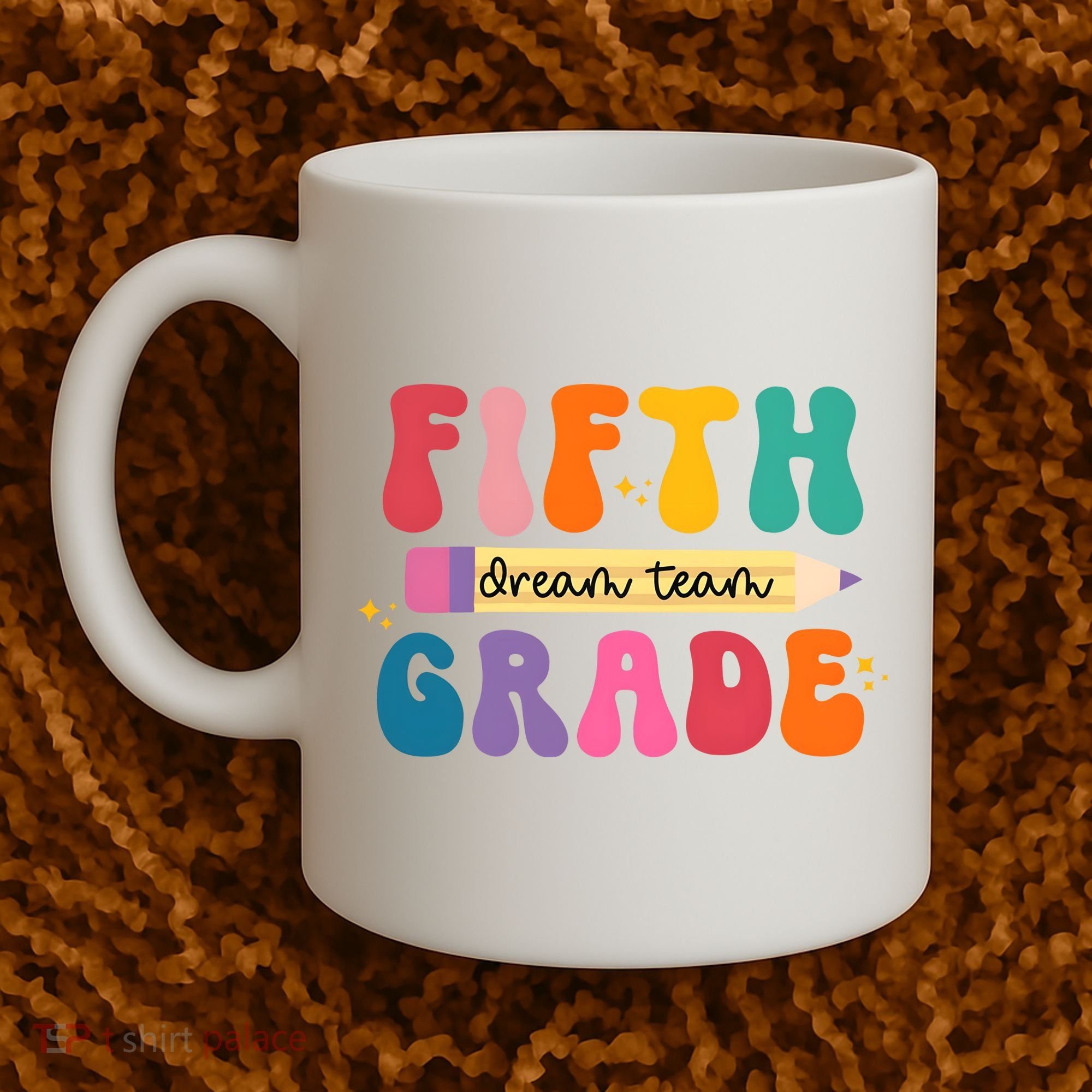 Fifth Grade Dreamteam 5th Grade Back To School Coffee Mug