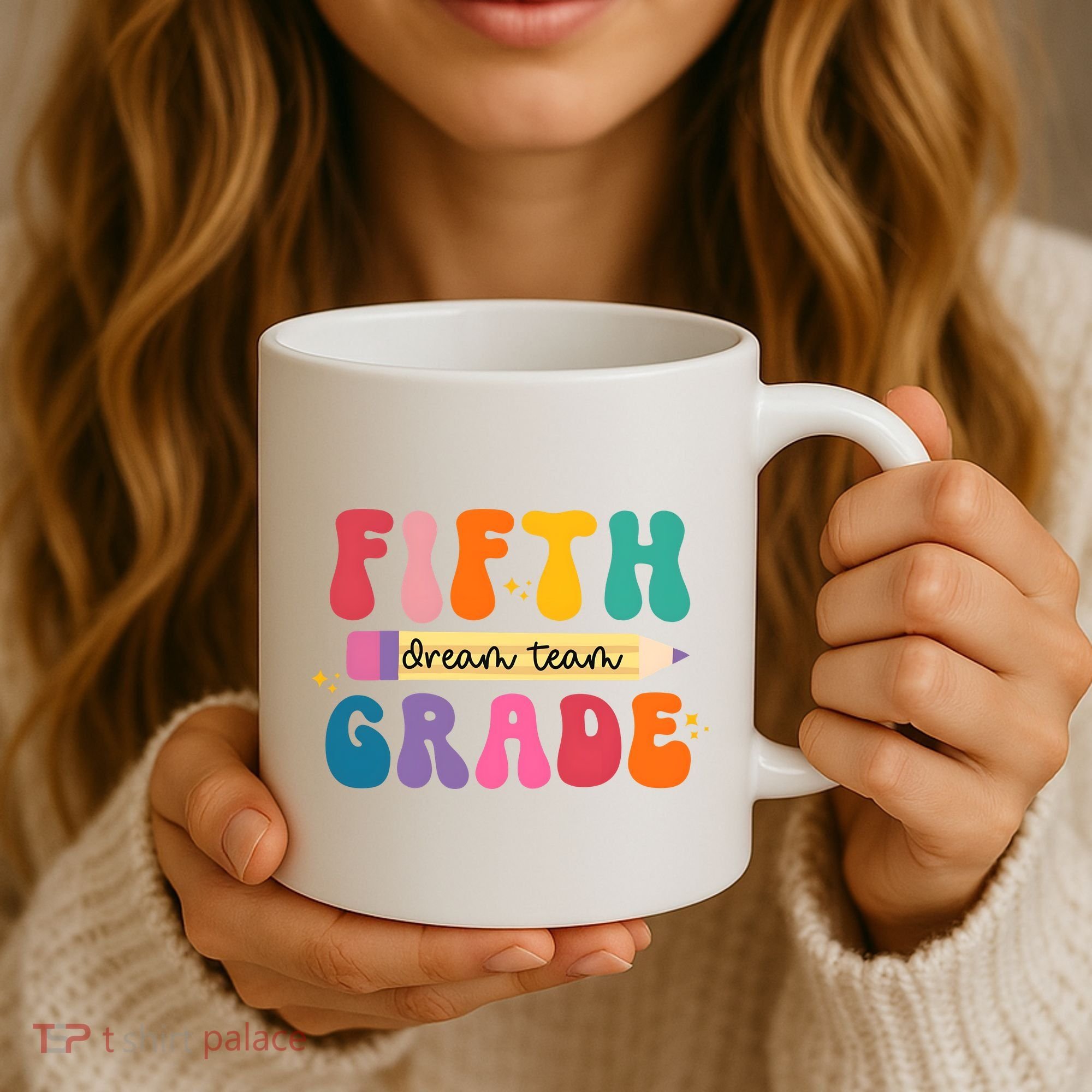 Fifth Grade Dreamteam 5th Grade Back To School Coffee Mug