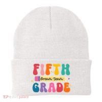 Fifth Grade Dreamteam 5th Grade Back To School Beanie thumb 0