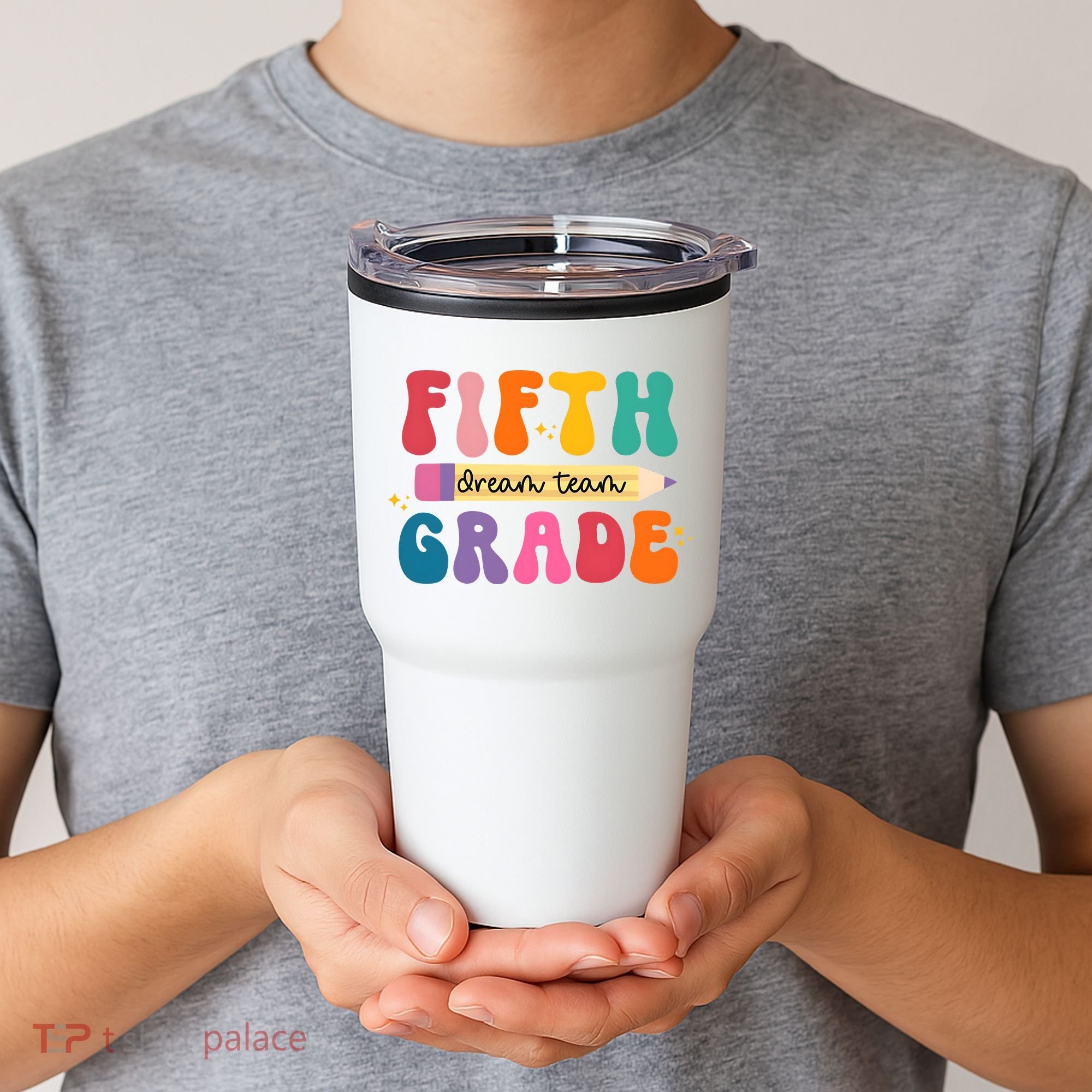 Fifth Grade Dreamteam 5th Grade Back To School Tumbler