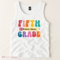 Fifth Grade Dreamteam 5th Grade Back To School Tank Top thumb 2