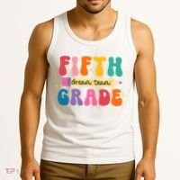 Fifth Grade Dreamteam 5th Grade Back To School Tank Top thumb 3