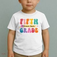 Fifth Grade Dreamteam 5th Grade Back To School Toddler T-Shirt thumb 2