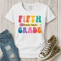 Fifth Grade Dreamteam 5th Grade Back To School Women's T-Shirt thumb 3