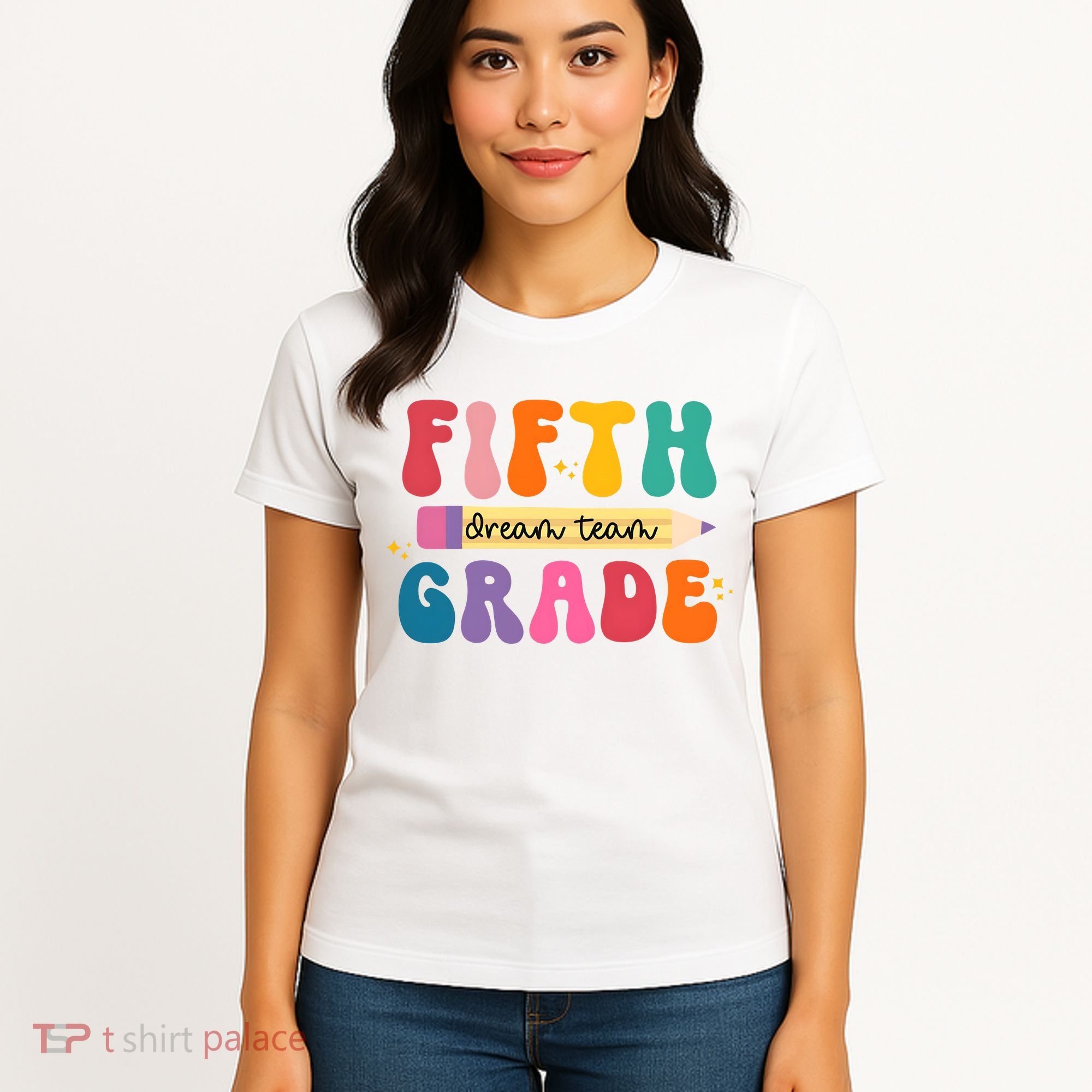 Fifth Grade Dreamteam 5th Grade Back To School Women's T-Shirt