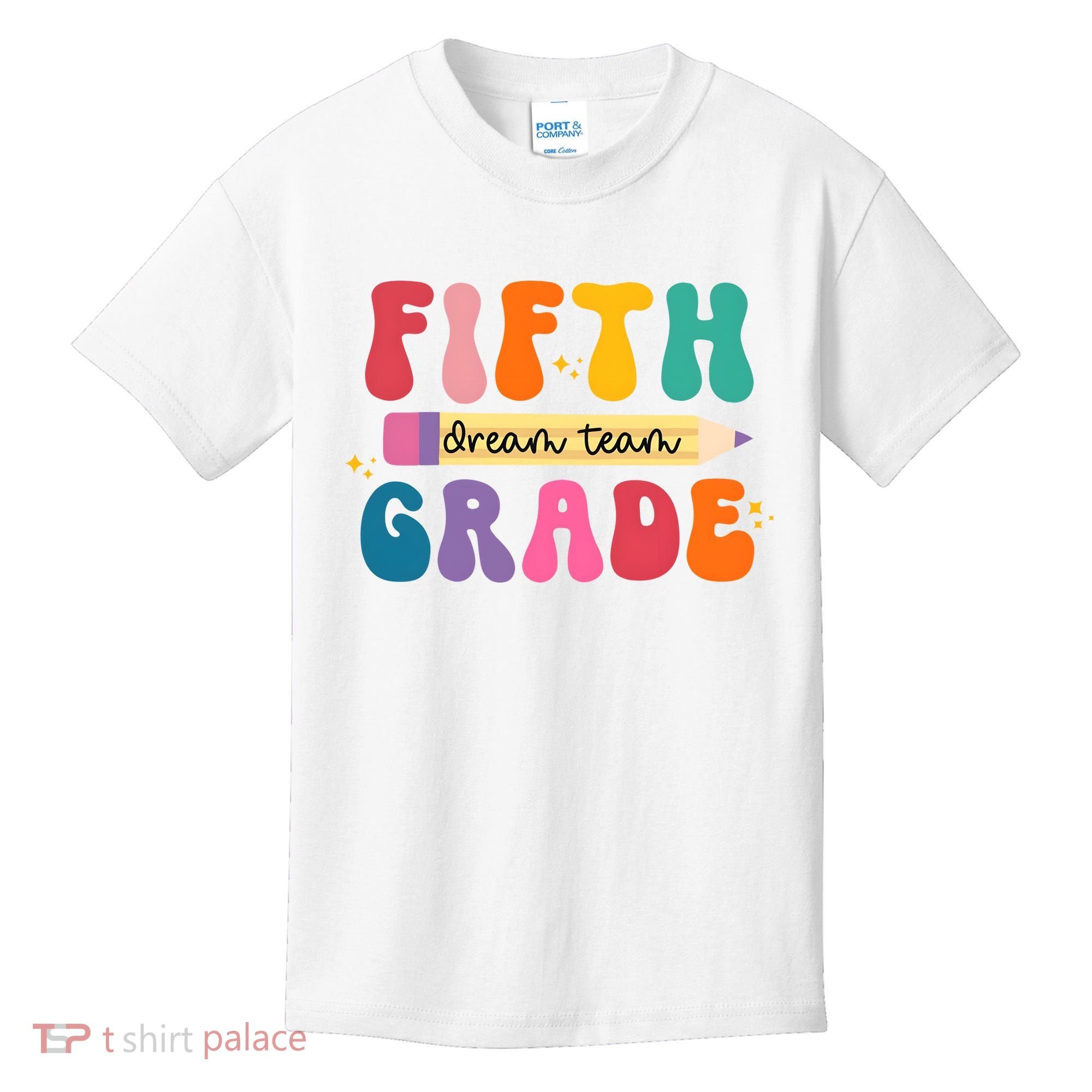 Fifth Grade Dreamteam 5th Grade Back To School Kids T-Shirt