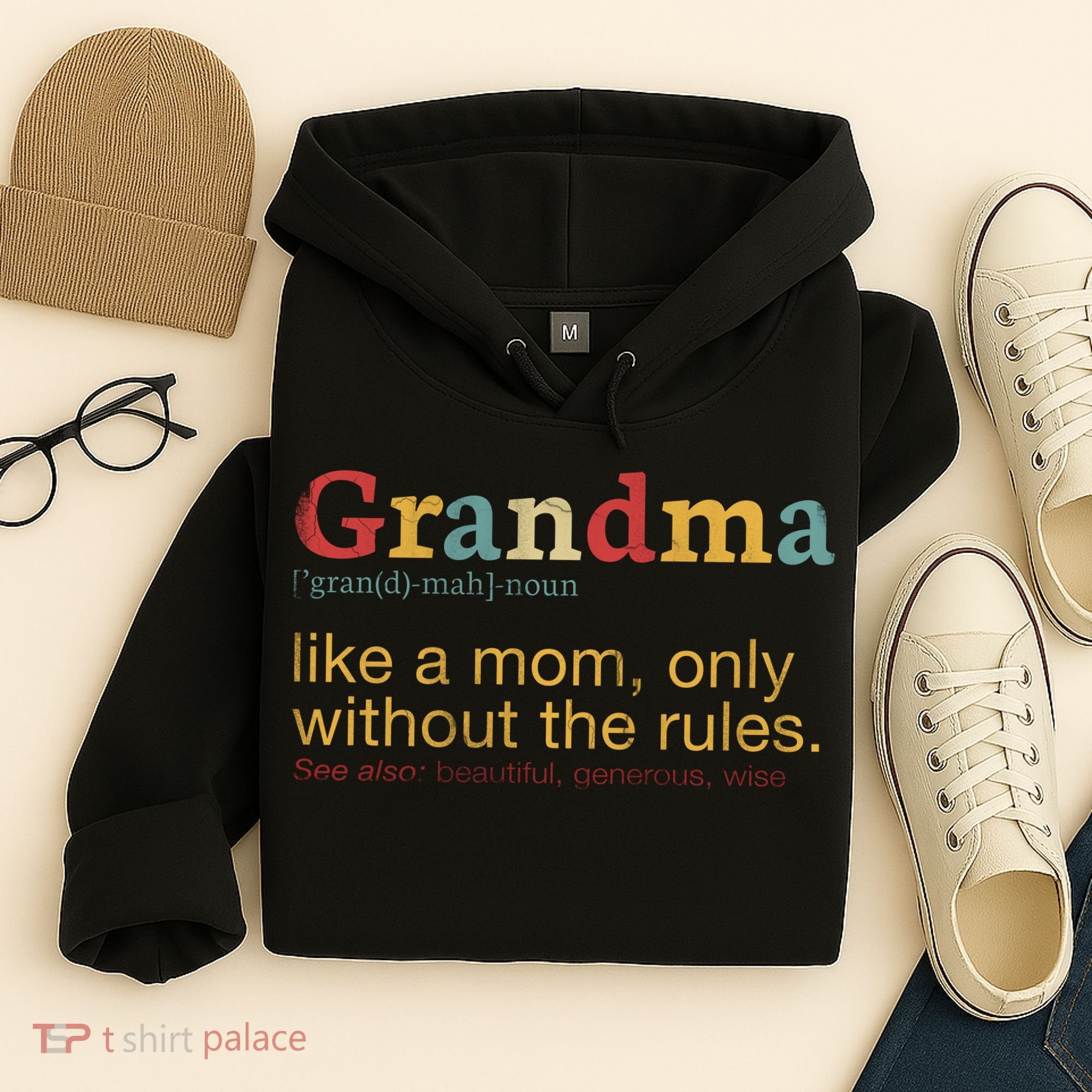 Funny Grandma Defination Hoodie
