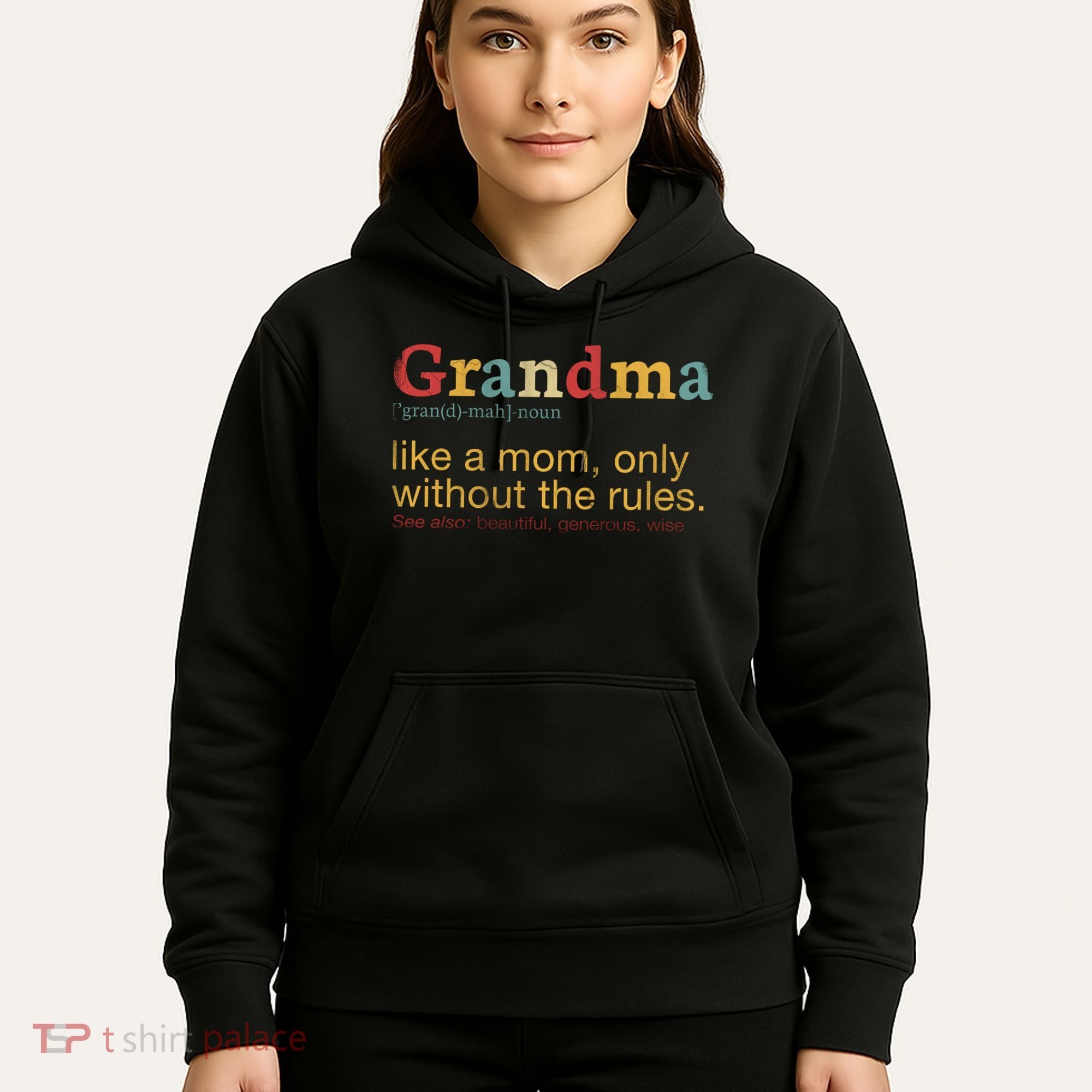 Funny Grandma Defination Hoodie