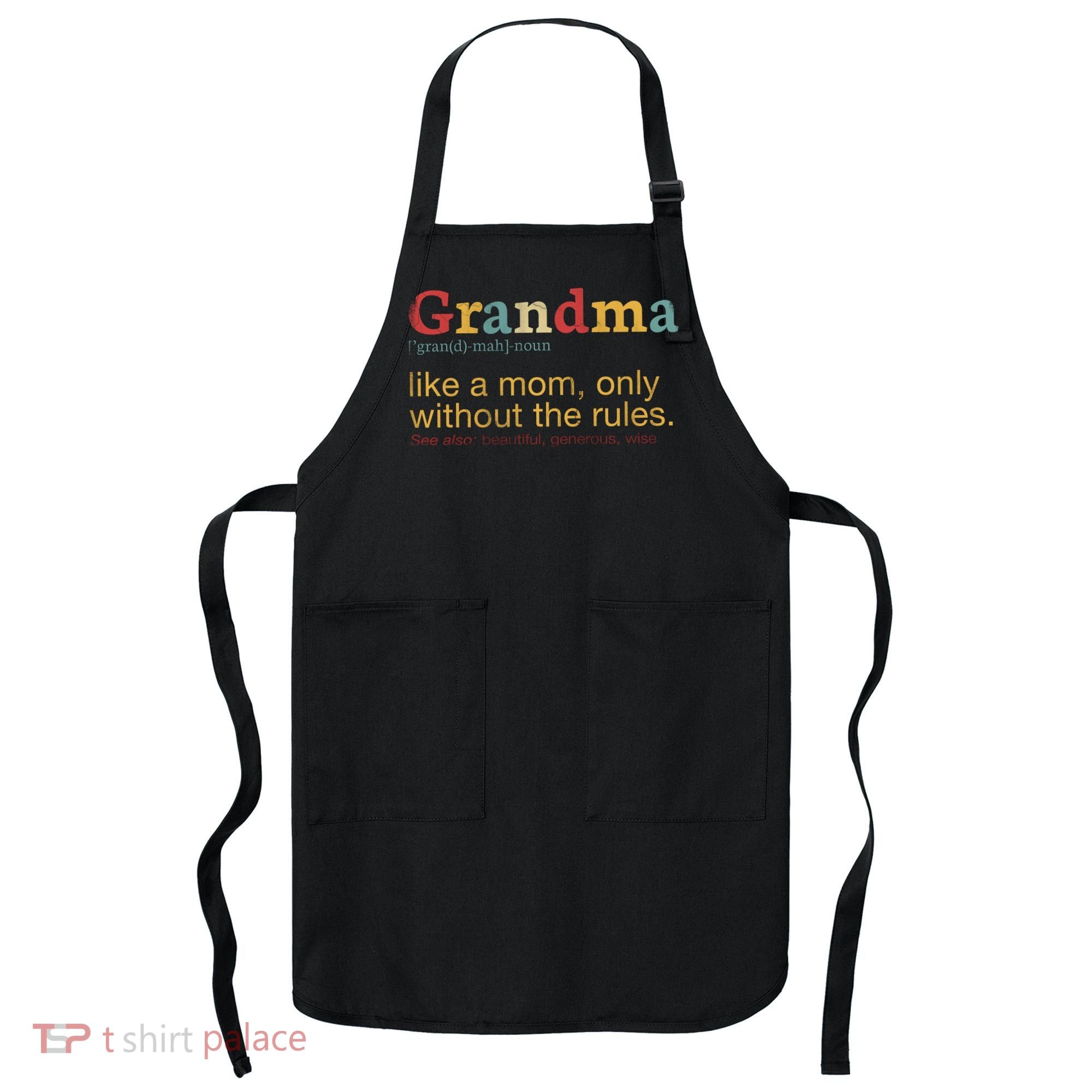 Funny Grandma Defination Apron
