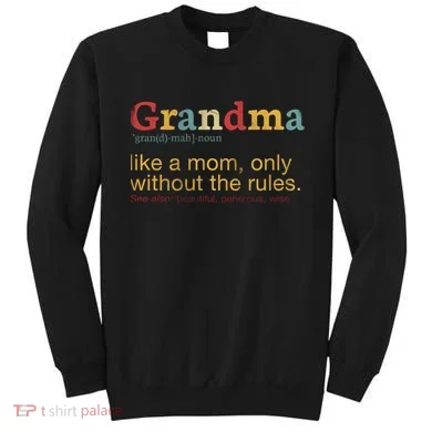 Funny Grandma Defination Sweatshirt