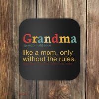 Funny Grandma Defination Coaster thumb 0