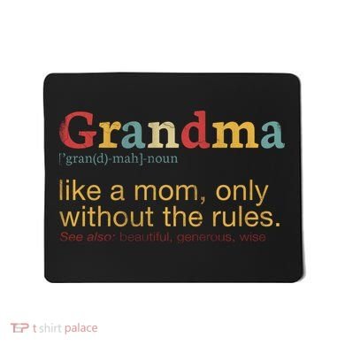 Funny Grandma Defination Mousepad