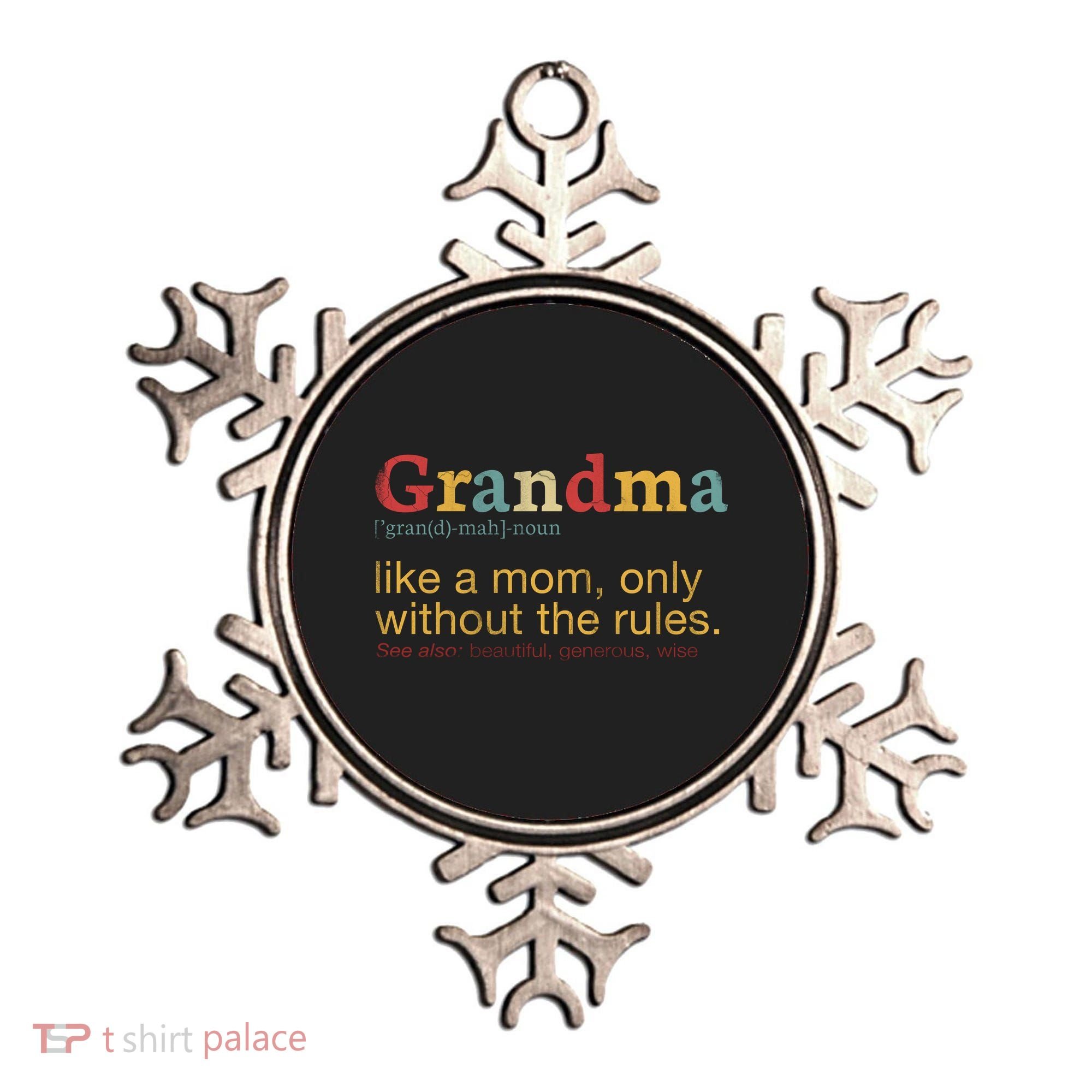 Funny Grandma Defination Ornament