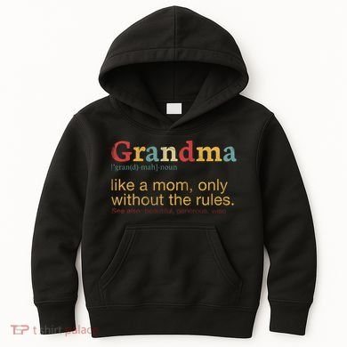 Funny Grandma Defination Kids Hoodie