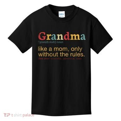 Funny Grandma Defination Kids T-Shirt