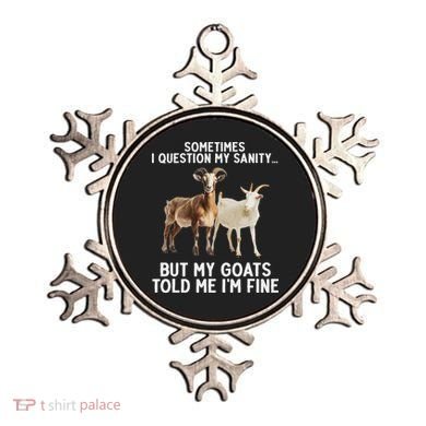 Funny Goat Design For, Women & Goat Lovers Ornament