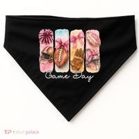 Football Game Day Fall Vibes Cute Autumn USA-Made Doggie Bandana thumb 0