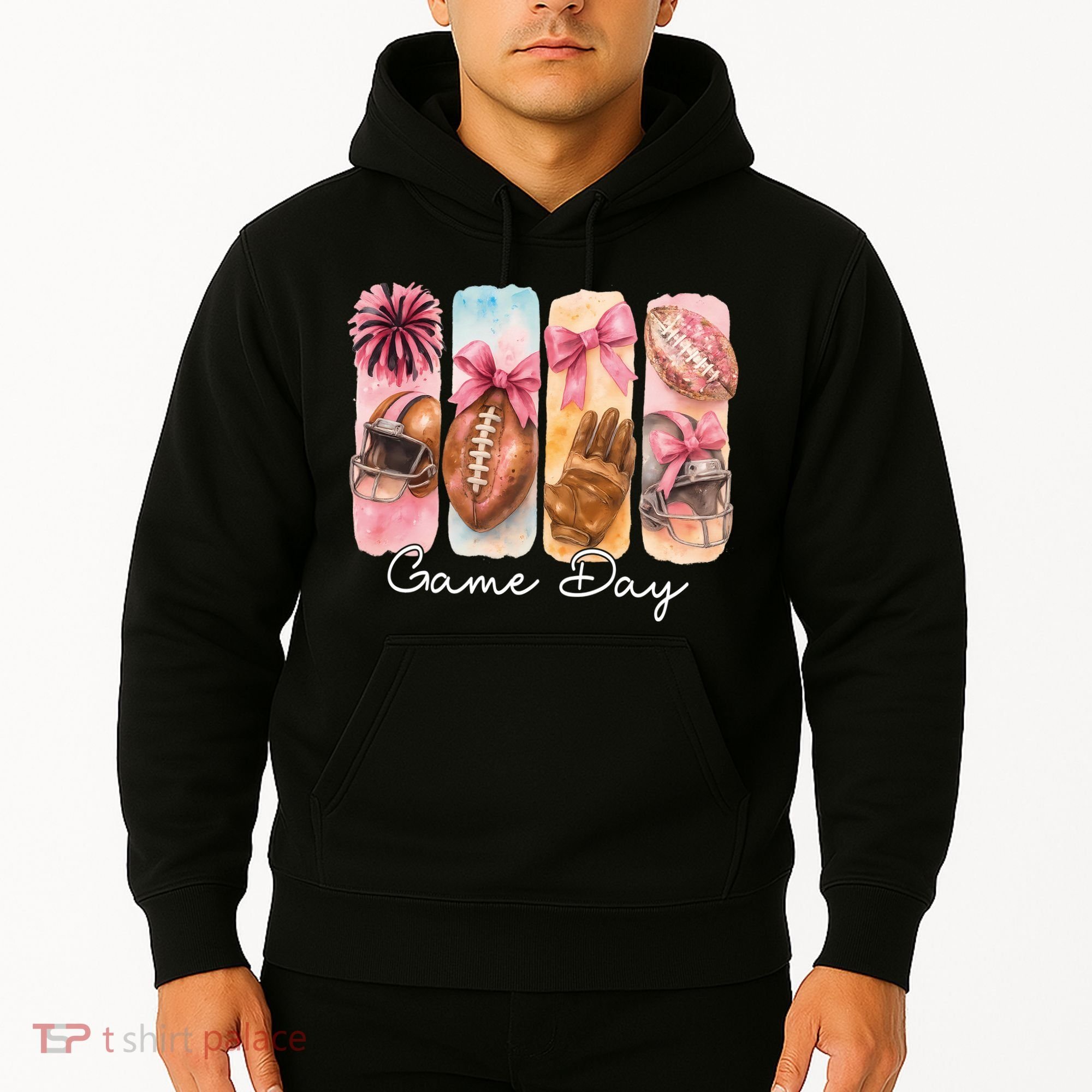 Football Game Day Fall Vibes Cute Autumn Hoodie