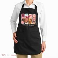 Football Game Day Fall Vibes Cute Autumn Apron thumb 2