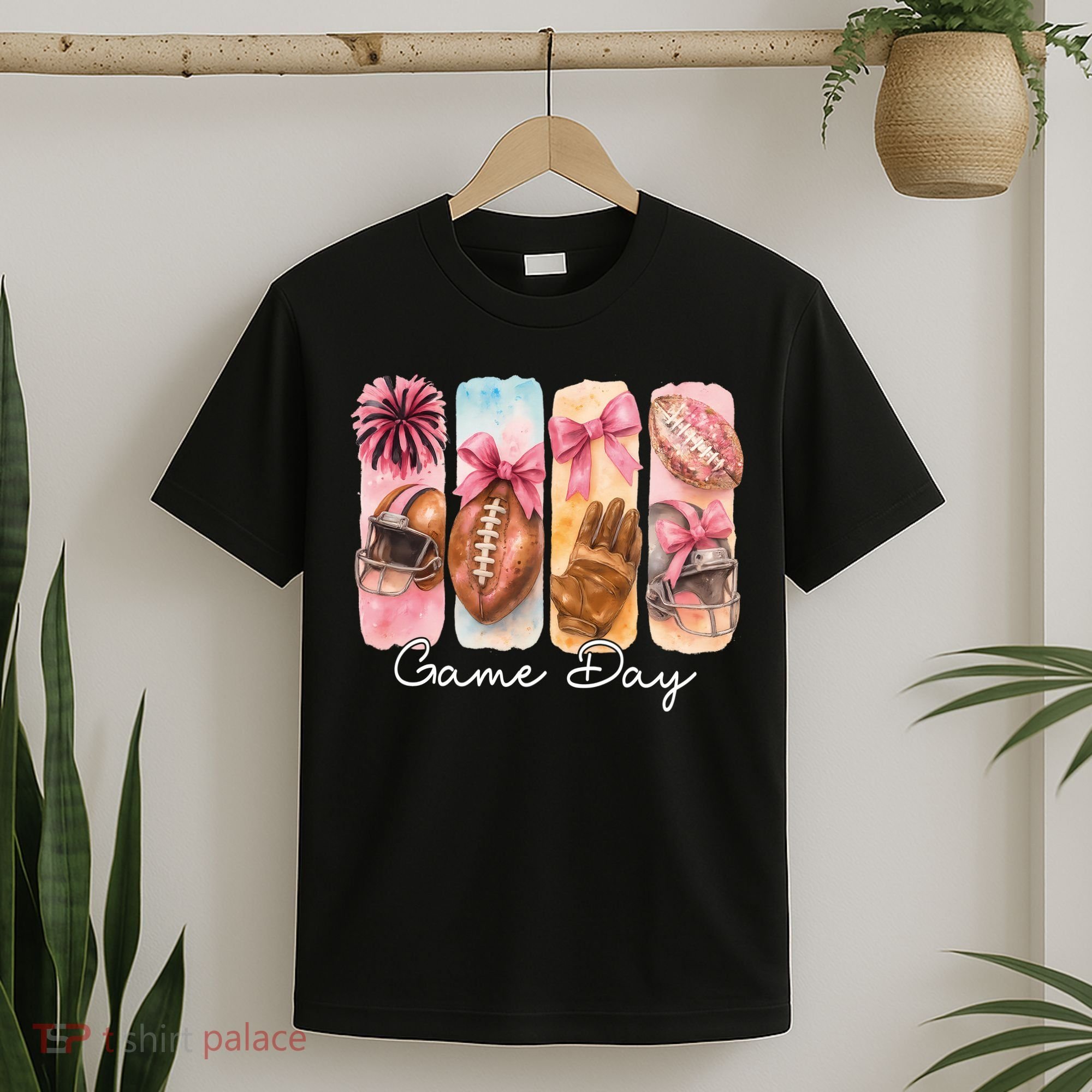 Football Game Day Fall Vibes Cute Autumn T-Shirt