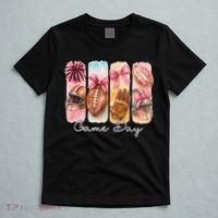 Football Game Day Fall Vibes Cute Autumn T-Shirt thumb 5