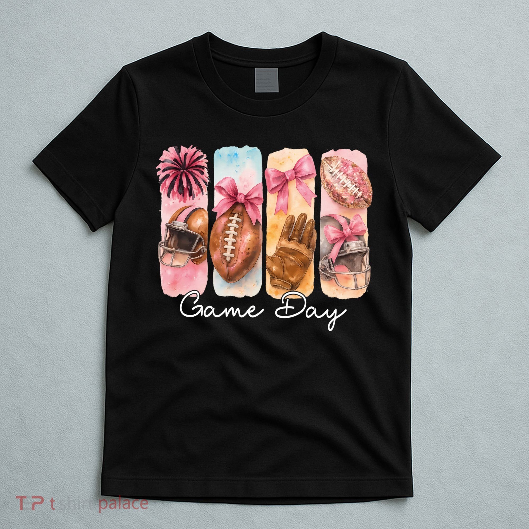 Football Game Day Fall Vibes Cute Autumn T-Shirt