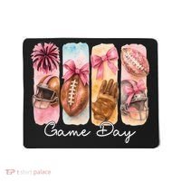Football Game Day Fall Vibes Cute Autumn Mousepad thumb 0
