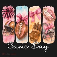 Football Game Day Fall Vibes Cute Autumn Mousepad thumb 1