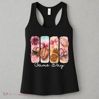 Football Game Day Fall Vibes Cute Autumn Women's Tank Top thumb 3