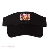 Football Game Day Fall Vibes Cute Autumn Visor thumb 0