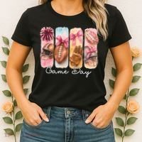 Football Game Day Fall Vibes Cute Autumn Women's T-Shirt thumb 2