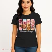 Football Game Day Fall Vibes Cute Autumn Women's T-Shirt thumb 4