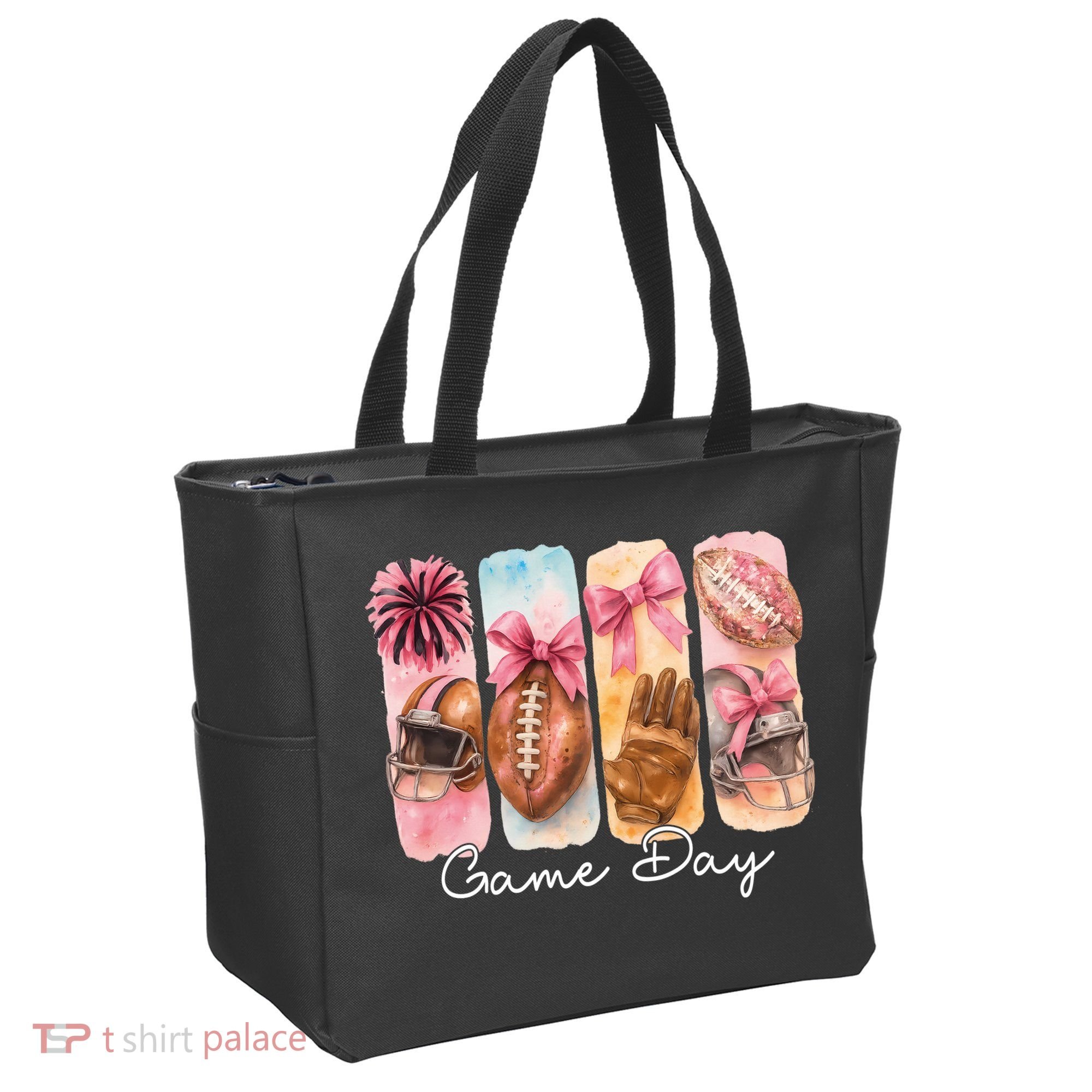 Football Game Day Fall Vibes Cute Autumn Tote Bag