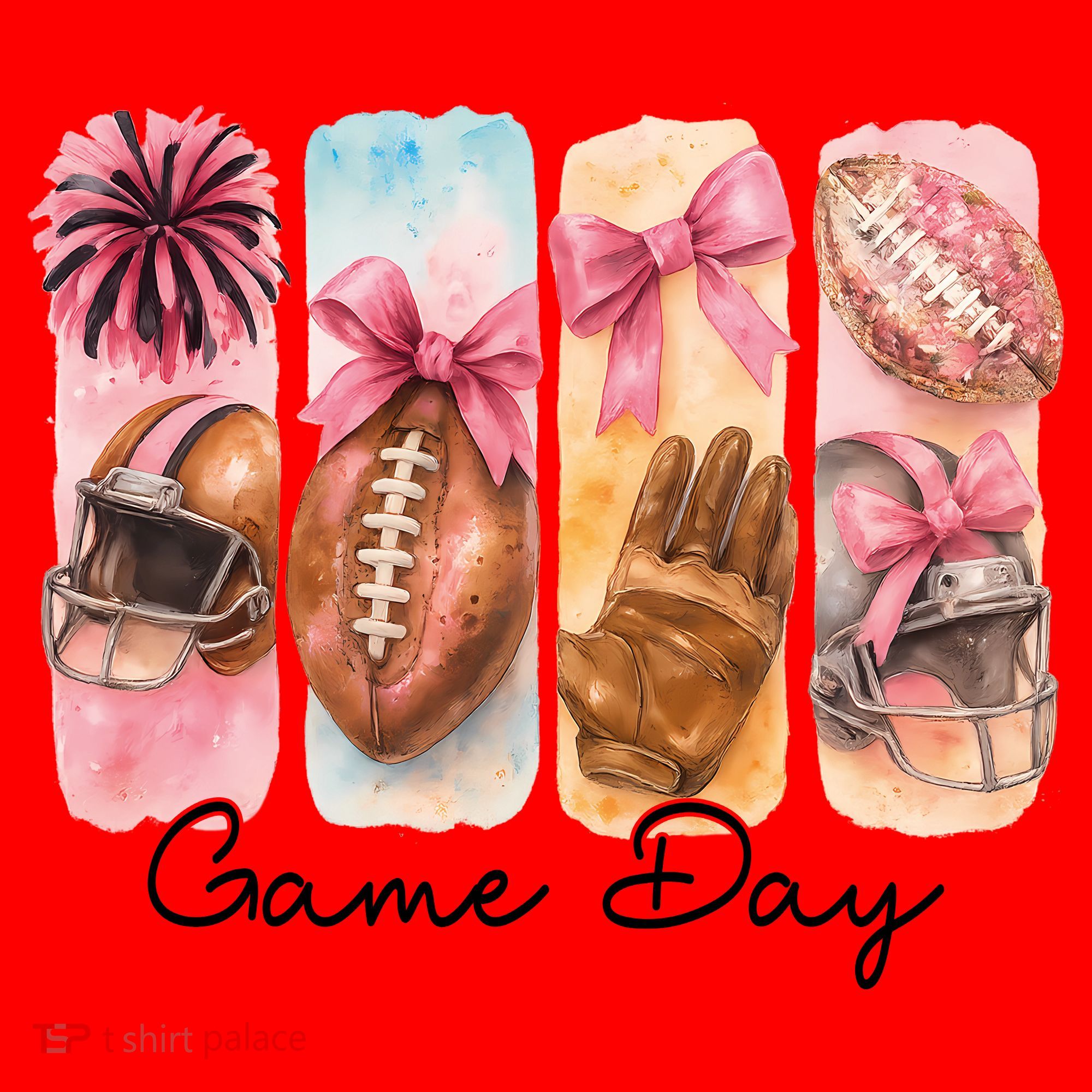 Football Game Day Fall Vibes Cute Autumn Santa Hat