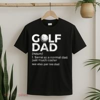 Funny Golf Dad Definition Golfing For Golfers Par Tee Dad T-Shirt thumb 2