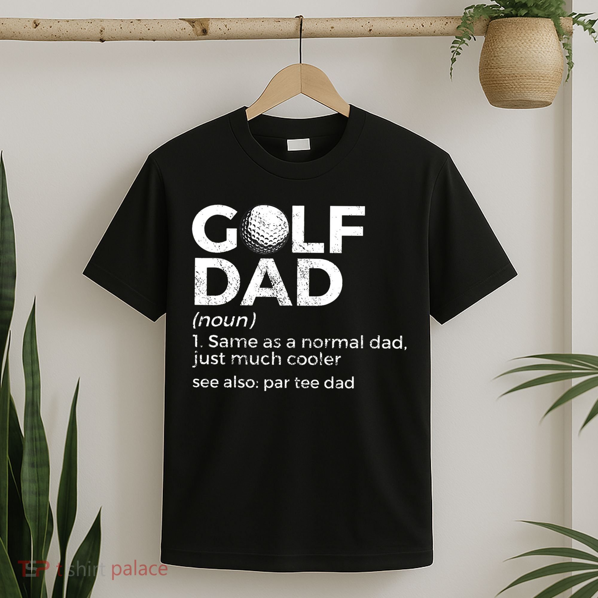 Funny Golf Dad Definition Golfing For Golfers Par Tee Dad T-Shirt