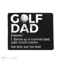 Funny Golf Dad Definition Golfing For Golfers Par Tee Dad Mousepad thumb 0
