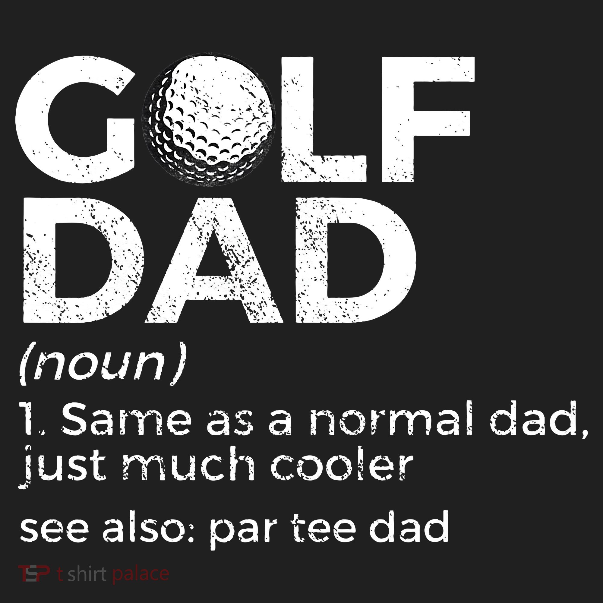 Funny Golf Dad Definition Golfing For Golfers Par Tee Dad Hat