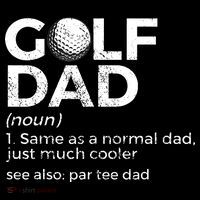 Funny Golf Dad Definition Golfing For Golfers Par Tee Dad Visor thumb 3